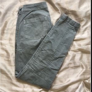 Gray blue detailed denim jeans size 26 - J.CREW
